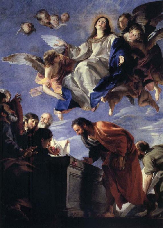 Juan Martin Cabezalero Assumption ofthe Virgin oil painting image